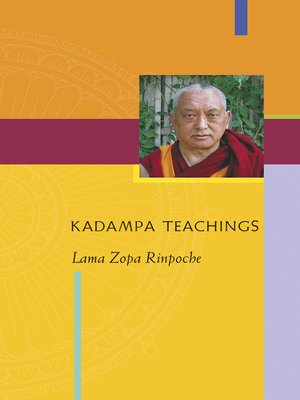 cover image of Kadampa Teachings